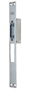Tesa Assa Abloy, CERNODLGI, Serrure électrique crochet normal avec déverrouillage manuel, acier inoxydable, avant LG