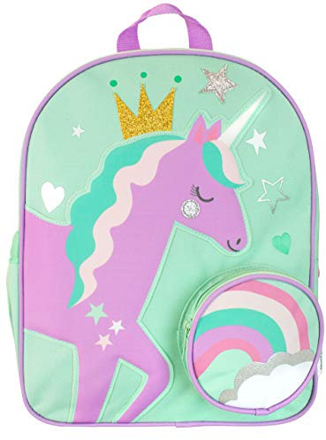 Harry Bear Kinder Rucksack Prinzessin Einhorn Grün