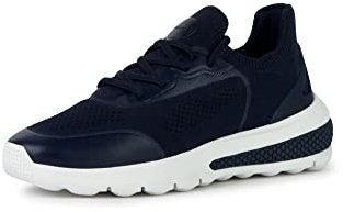 Geox Femme D Spherica Actif Basket, Bleu Marine, 37 EU