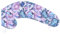 Amilian Bezug; Kissenbezug; Stillkissenbezug für Stillkissen, Seitenschläferkissen Lagerungskissen, Ersatzbezug; Pregnancy Pillow; Pillow Cover; waschbar und abnehmbar; Größe ca. 170cm