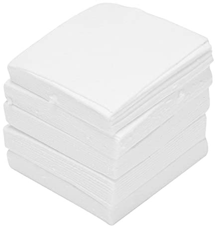 Zunedhys 50 Blatt keramische Faser Quadrat Brennofen Glas Verschmelzung Papier Haushalt