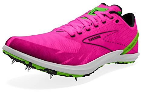 BROOKS 1000391D661 Draft XC Men Pink Glo/Green/Black UK 9