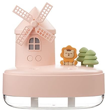 VULTRO Humidifier Diffuser Double Nozzle Windmill Shaped Mist Maker Purifier Air Humidifier Purifier for Living Room Bedroom