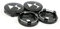 4 pièces Auto Cache Moyeux, pour Citroen DS3 DS6 DS7 60MM Centre de Jante Capuchons Moyeu Roue Bouchon Enjoliveur Voiture Accessoires décoration,A
