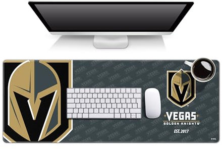 YouTheFan NHL Vegas Golden Knights Logo Series Desk Pad SMU