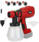 Paint Sprayer for Milwaukee 18V Battery, HVLP Spray Paint Gun with Brushless Motor and Copper Nozzle, 200W Cordless Paint Sprayer for Home Interior and Exterior, House Paint(Battery Not Included)
