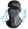 Pyrafox Herren & Damen Wasserdicht Sturmhaube - Winter Balaclava Mütze Helm Haube Maske für Ski Fahrrad Motorrad - Optimaler Schutz & Komfort Grau