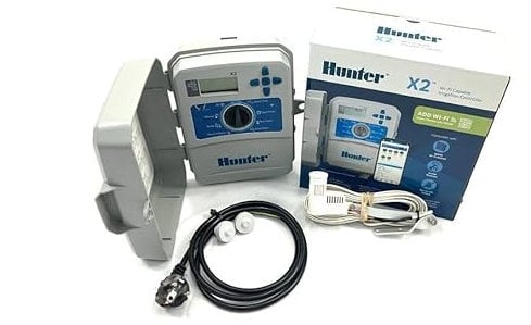 easystart - Set di centraline Hunter con sensore pioggia X2 + Hunter Rain-Clik (8 zone)