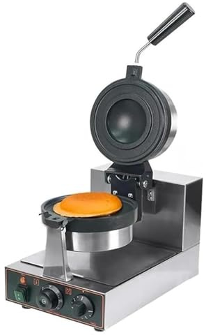 Máquina para hacer gofres de hamburguesa comercial, máquina para hacer pasteles de hamburguesa OVNI, máquina para hacer hamburguesas, helado, panini, platillo volador, sándwich, helado, gofrera,A