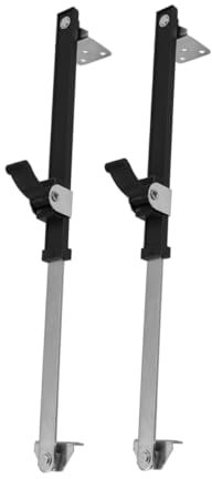 DOITOOL 2 Piezas Refuerzo Viento Las Ventanas Soporte Telescópico para Ventana Herrajes Abatibles Uso Corredizas