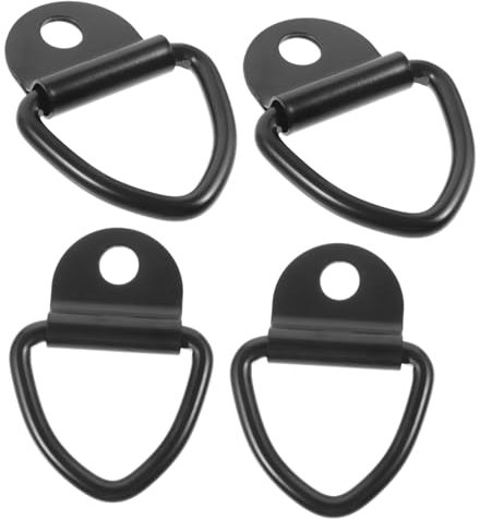 GARVALON Pkw Anhänger Zubehör Abschlepphaken Robuste Zugö Für Cargo Auto Anhänger Und Transport Schwerlast Zurrhaken Für Sicheres Verladen Und Befestigen Ladungssicherung Anhänger