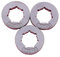 SYKWKNY Juego de 3 piñones de Cadena de 9 Dientes de Calibre 325 for Motosierra Jonsered Homelite STD Spline de 22 mm