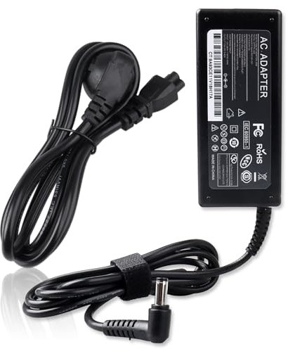 MXJFYY 65W 19V 3.42A AC Adapter Laptop Charger for Toshiba Satellite C50 C55 C655 C675 C850 C855 C855D C875 P50 L50 L55 L55D L75 L300 L305 A100 A105 A200 A305 P200 P750 PA3917U-1ACA PA3714U-1ACA