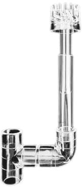 Yominerr Plant Tank Water Filter Aquarium Skimmer Pipe Clear Spins Inflow Outflow Fish Tank Cleaning Accessories 16mm