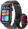 2025 Smartwatch Herren EKG/ΒΙυtｚυcker/BMI/HRV/Harnsäure/ΒΙυtdrυck, 1,57 Gesundheitsuhr mit Telefonfunktion 24H Pulsuhr SpO2 Schlaf/Apnoe-Monitor Fitnessuhr Schrittzähler,Smartband für iOS Android