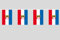 Everflag Party-Flaggenkette : Schleswig-Holstein Länge ca.: 10,40m
