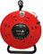 50 m 4 Gang 13 Amp Heavy Duty Cable Reel with Thermal Cut-Out, Metal Stand and Handle