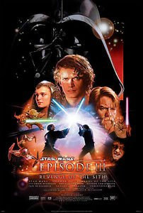 ‚Star Wars 3 – Revenge of the Sith“ – Filmposter eines modernen Klassikers, Papier / Fotopapier, A4
