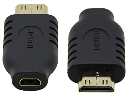 chenyang Adaptateur convertisseur type D micro HDMI femelle vers mini HDMI 1.4 mâle de type C : électronique