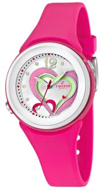 CALYPSO Watches-K5576/5-Montre Fille-Quartz Analogique-Bracelet Caoutchouc Rose