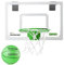 SKLZ 1715 Unisex Adult, Youth and Child Basketballkorb Pro Mini Hoop Midnight, schwarz/gelb, One Size, Standard (18 x 12)