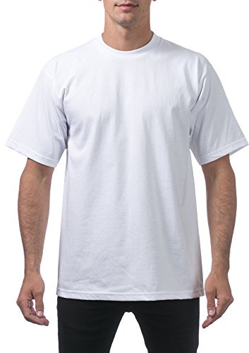 Pro Club Men's Men's Heavyweight Cotton Short Sleeve Crew Neck T-Shirt Classic