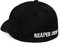 CJYTYM Baseball Caps Schwarzer Reaper Crew-Baseballmütze Bestickter Hut für Frauen Männer - Hip Hop Buchstaben Bestickter Hut
