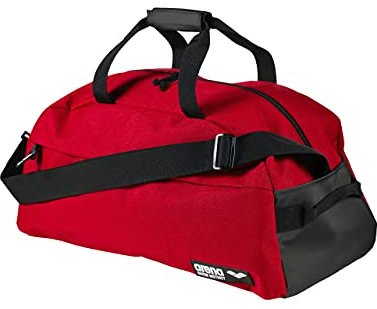 arena Team Duffle 25 Sporttasche für Sport-, Schwimm- und Freizeitaktivitäten, Reisetasche mit Fach für Nasse Kleidung, mit Abnehmbaren Schulterriemen, Große Strandtasche, 25 Liter