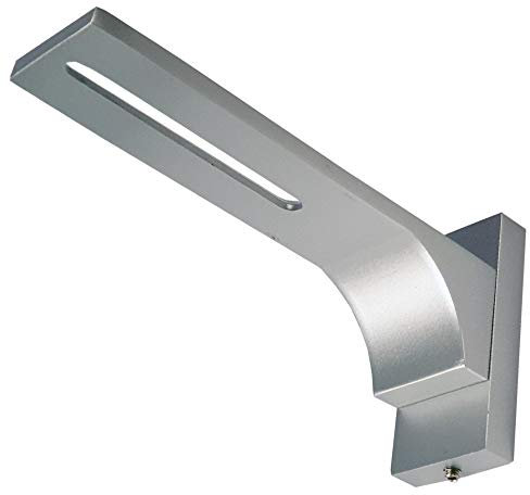 Bestlivings Wandträger für Vorhangschiene Aluminium - Silber 12 cm
