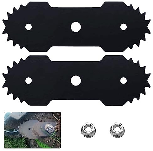 Karbay Replacement Lawn Edger Compatible with 29182 Greenworks 7.5-Inch, for Edger Model 27032 (2)