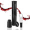 IraXpro Electric Corkscrew, Electric Bottle Opener, Automatic Cordless Wine Opener, 4-in-1 Electric Wine Bottle Opener Set Includes Foil Cutter, Wine Pourer, Vacuum Wine Stopper