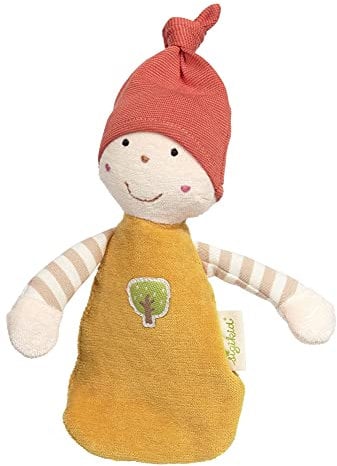 sigikid 39575 Softpuppe, Gelb/Orange