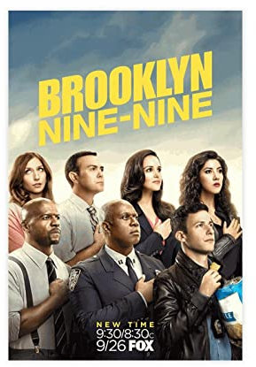 Brooklyn 99 Poster Leinwand Poster Schlafzimmer Dekor Sport Landschaft Büro Zimmer Dekor Geschenk Rahmen Stil 30 x 45 cm