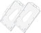 LacyMC Lot de 2 Porte-badge Vertical,avec fente pour le pouce PC transparent rigide Pour Id D'école De Bureau Cartes de Crédit Licences Passes