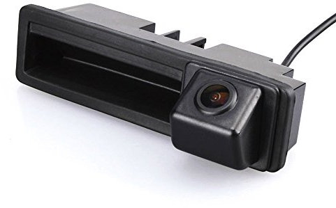 HD Kofferraumgriff Rückfahrkamera Einparkkamera Kompatibel mit Au-di A4/A3 8P/A6 4F/ S3/A6L/C6/RS6/C7/8V/Q7 4L/S8 D3 4E/B7/S4 B6 8E/8H/S6/A8 A8L D4 4H MK3/ B8 8K/A5 8T S5/A1/S1 8X/RS4