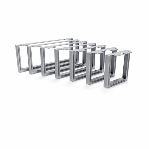 HEVVA Pieds de meubles de 20 cm de haut - 20/25/30/35/40/45/50 cm - Graz - Pieds de meubles, d'armoire, de socle pour armoire, canapé, lit ou buffet - 20 cm, 1 pied - Laqué transparent