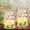 Bluelves 12 Windlicht Tischdeko Ostern, Deko Ostern Teelichter Lichthülle, Teelichthalter Ostern Windlichter Set, Ostern Tischdeko für Teelicht Kerzen
