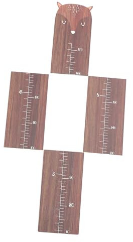 BESTonZON Größenmessung Für Kinder 1 Set Höhenaufkleber Aus Holz Für Kinder Höhentabelle Höhentabelle Für Kinder Wanddekoration Kinderzimmer Höhentabelle Kinderwachstumstabelle Für Die Wand Hölzerne