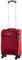 NOWI Grenoble 4-Rollen Koffer - 360° Drehbar, Arretierbares Gestänge, Zahlenschloss, Adressfeld, Vortasche, Geschäumte Front (rot, M)
