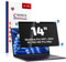 Fluflyer Magnetischer Blickschutzfilter Kompatibel Mit MacBook Pro 14 Zoll 2021-2023 (M1 A2442/M2 A2779/M3 A2992 A2918), Abnehmbar Anti Glare Blickschutzfolie Sichtschutz für MacBook 14,2 Zoll