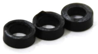 3pcs 18-55mm Obiettivo Della Macchina Fotografica Tappo A Vite Guarnizione Cuscinetto In Gomma Parti di Riparazione Universale per Nikon Obiettivo Fotocamera