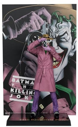 McFarlane DC Multiverse Cover Recreations Actionfigur The Joker (Batman: The Killing Joke) (Gold Label) 18 cm