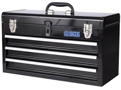 SGS STB300 20in 3 Drawer Steel Toolbox