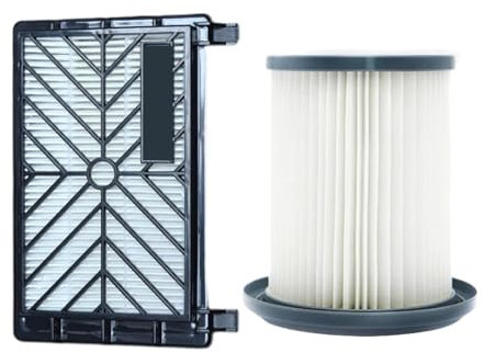 MXHRJDU 2 uds Accesorios for aspiradoras filtros HEPA + Elemento filtrante de 12cm, Compatible con Philips Filtro HEPA FC8712 FC8714 FC8716 FC8720 FC8732