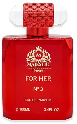 Majestic For Her No3 by Fine Perfumery for Women – 3,4 oz Eau de Parfum Spray