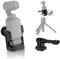 JJC Erweiterungsadapter mit Stativhalterung für DJI Osmo Pocket 3, Leichter Blitzschuh-Kamera-Montageadapter mit Kaltschuhhalterung, Pocket 3 Kamera Tragbarer Schutzkäfig Zubehör