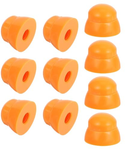 DEARMAMY UV Beständige Schutzkappen für Spielplatzbefestigungen 10 Stück Kunststoff Schutz für Maschinenschrauben an Rutschen und Spielgeräten Outdoor für