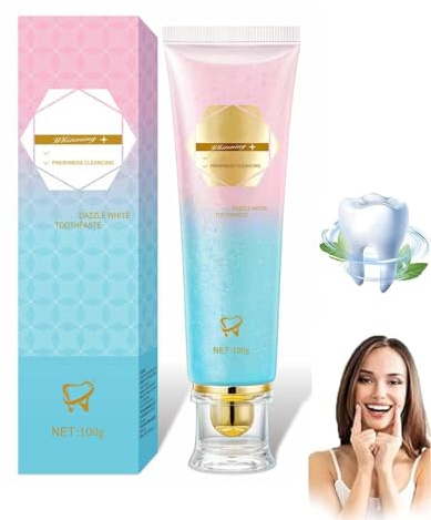 Luvra Niacinamide Toothpaste, Niacinamide Whitening Zahnpasta, Niacinamides Intensive Whitening Toot, Natürliche Aufhellende Zahnpasta mit Niacinamid, Sanfte Formel für Weißere Zähne (1PC)