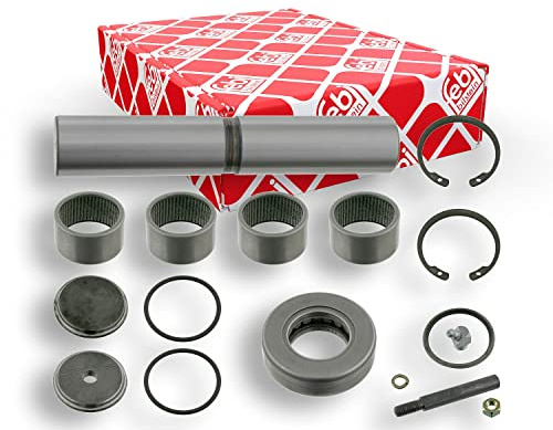 febi bilstein 34111 King Pin Set with thrust bearing, single set, pack of one
