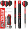 RED DRAGON Milano RS 23g Tungsten Darts Set mit Flights und Schäfte
